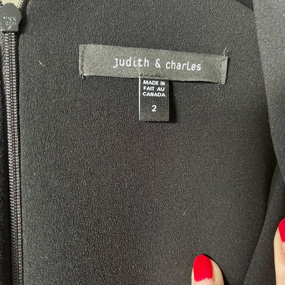 Judith & Charles dress black size 2 * will accept raisonnable offer - Picture 3 of 6